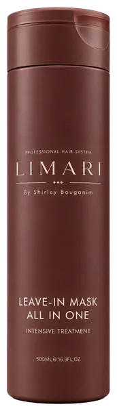 מסכה ללא שטיפה All in One של LIMARI, בקבוק בורדו