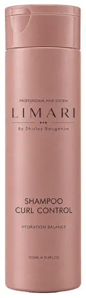 שמפו Curl Control של LIMARI, בקבוק ורוד